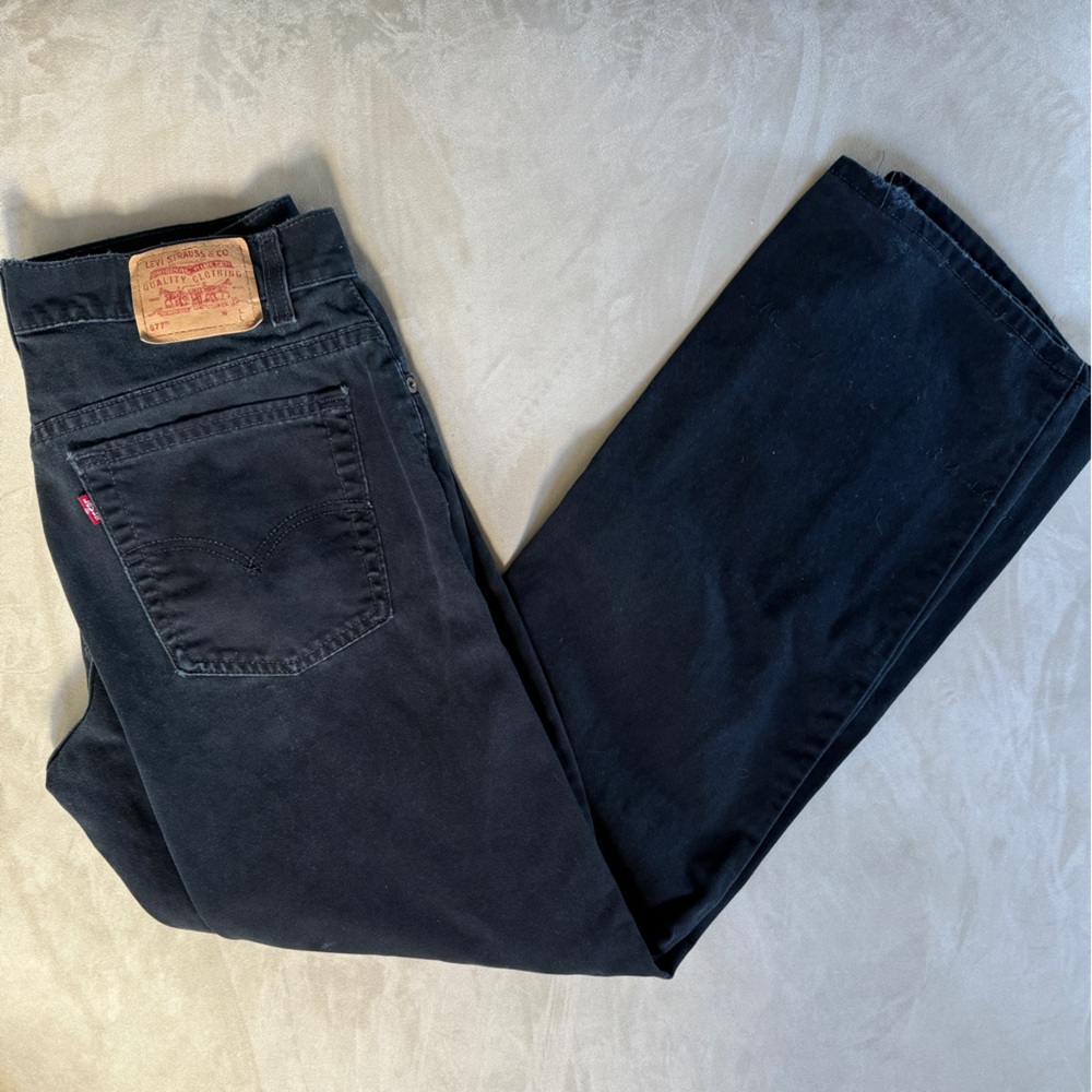 Levi’s 577 Black - Size 10 (30” length)